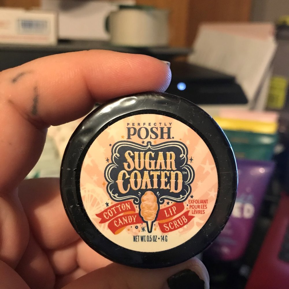 Sugar Coated Cotton Candy Lip Scrub
